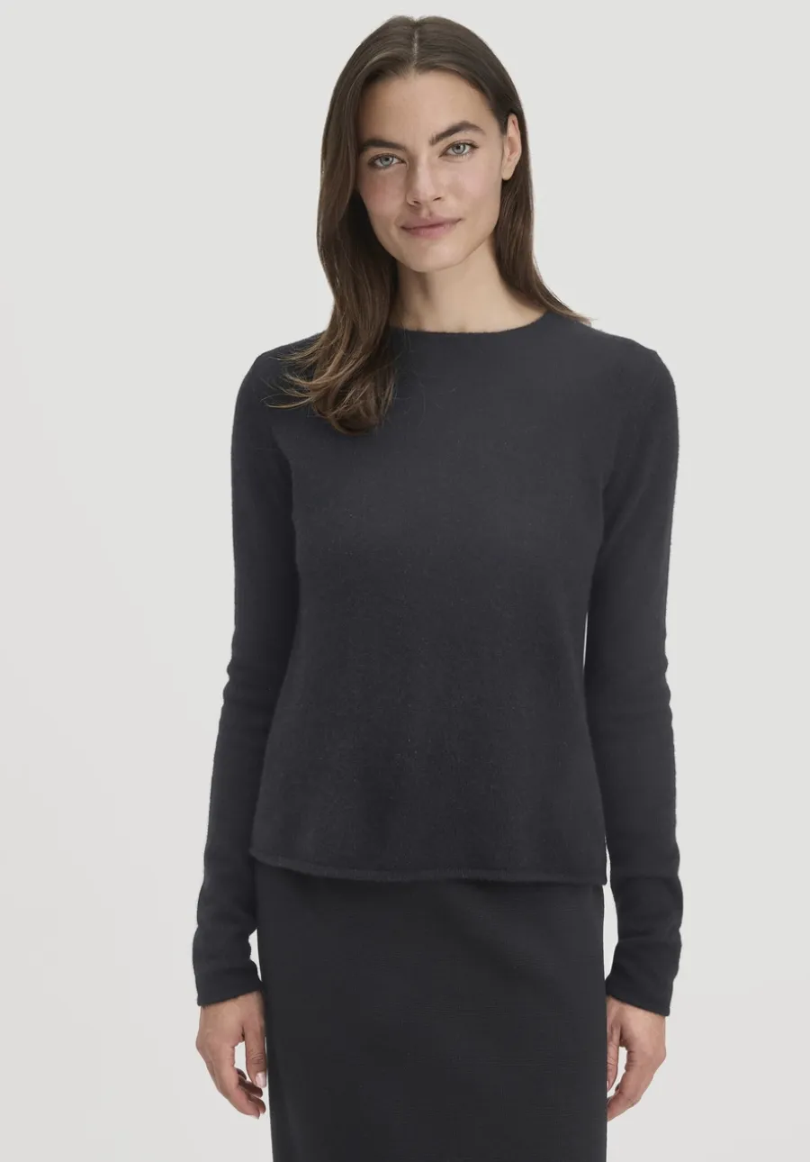Strick Pullover Regular BETTER RECYCLING aus reinem Cashmere von hessnatur