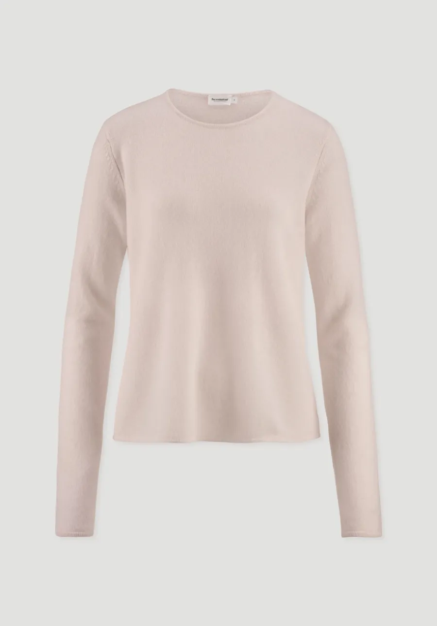 Strick Pullover Regular BETTER RECYCLING aus reinem Cashmere von hessnatur