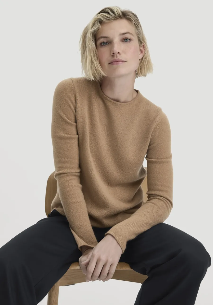 Strick Pullover Regular BETTER RECYCLING aus reinem Cashmere von hessnatur