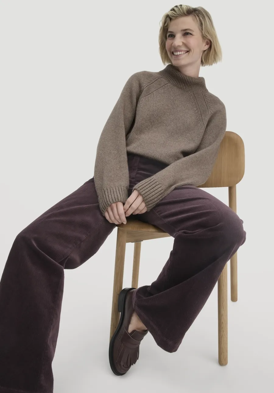 Strick Pullover Relaxed aus Bio-Merinowolle mit Bio-Baumwolle von hessnatur