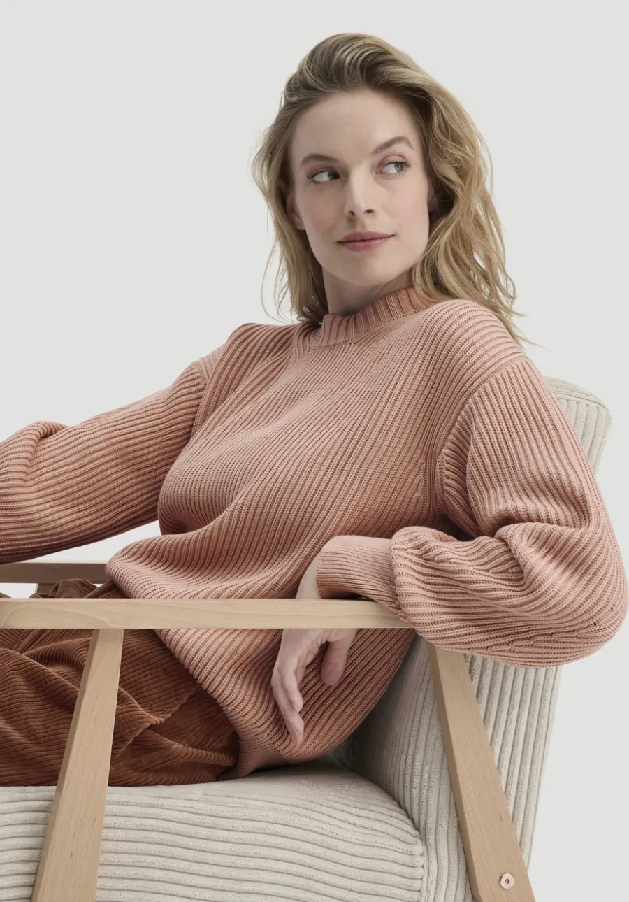 Strick Pullover Relaxed aus reiner Bio-Baumwolle von hessnatur