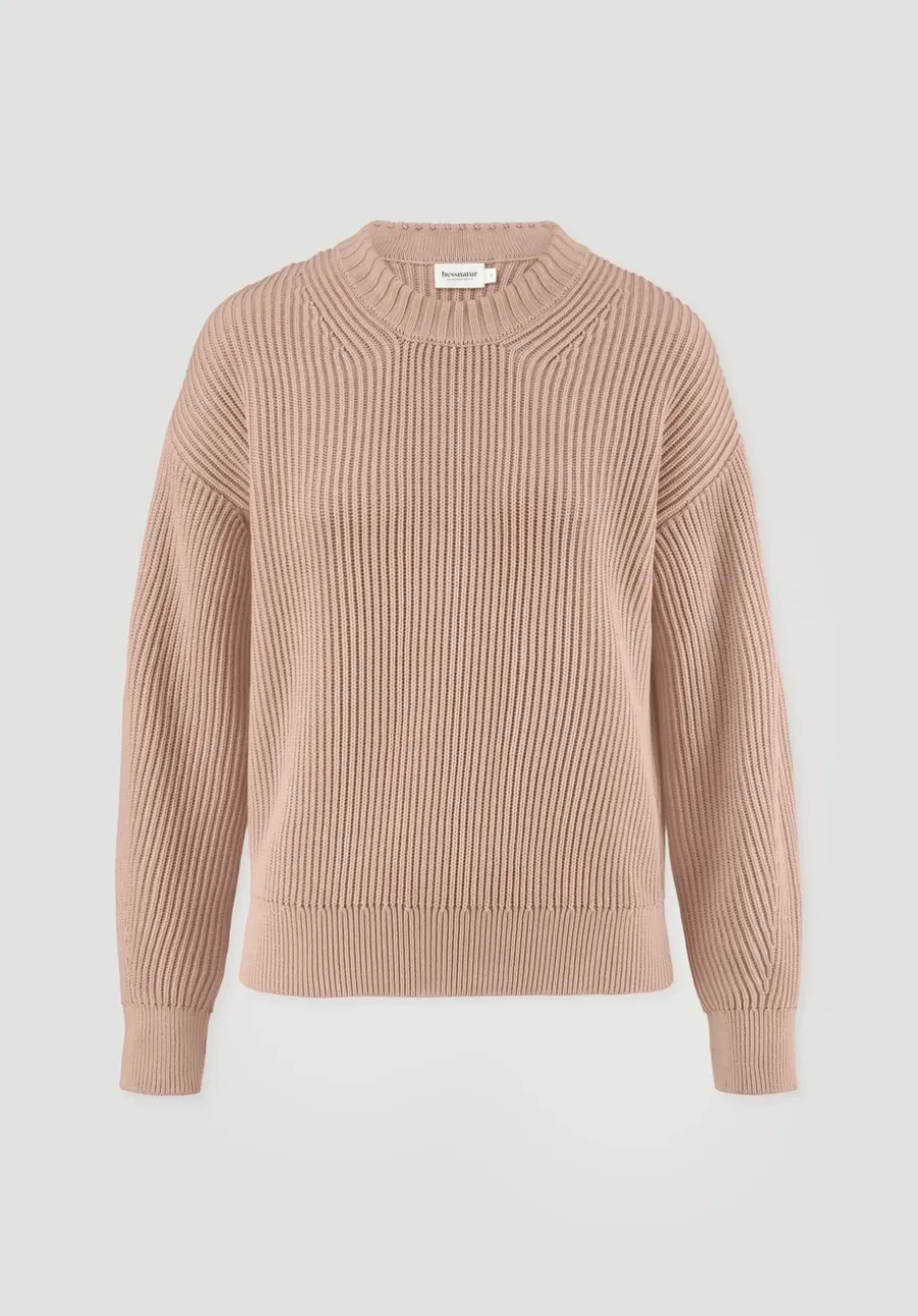 Strick Pullover Relaxed aus reiner Bio-Baumwolle von hessnatur