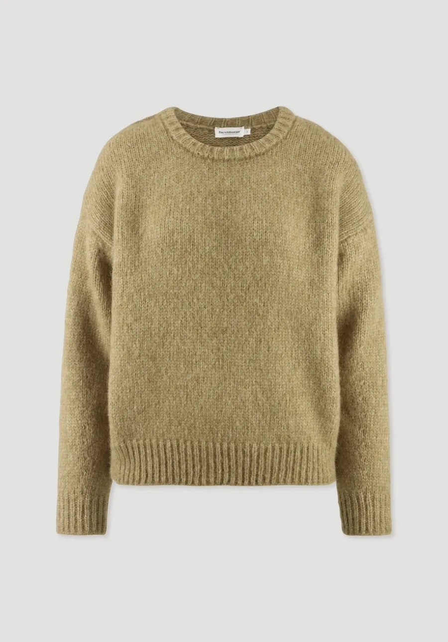 Strick Pullover Relaxed aus Alpaka mit Bio-Baumwolle von hessnatur