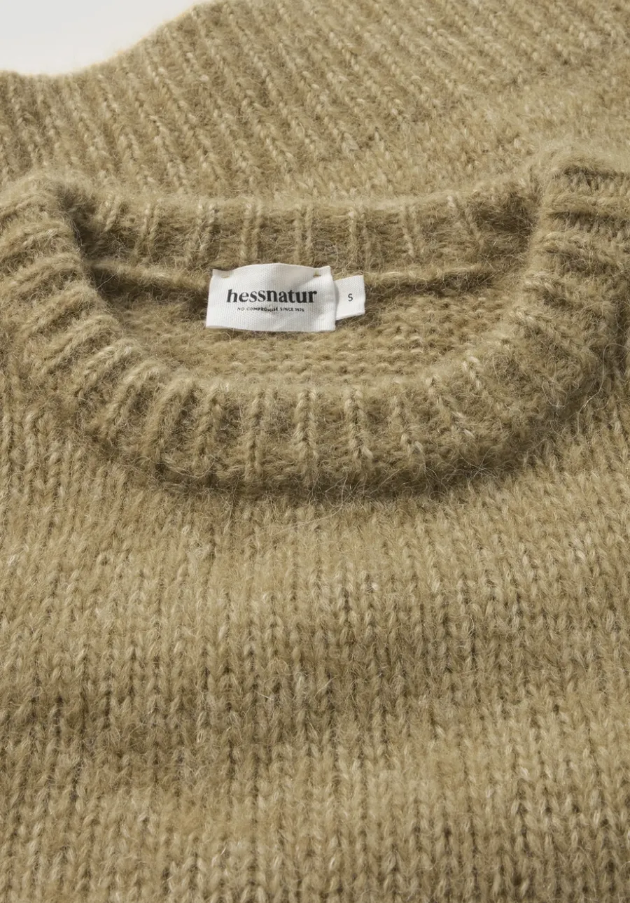 Strick Pullover Relaxed aus Alpaka mit Bio-Baumwolle von hessnatur