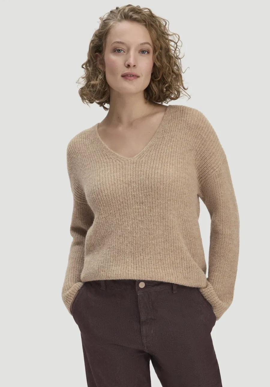 Strick Pullover Relaxed aus reinem Alpaka von hessnatur