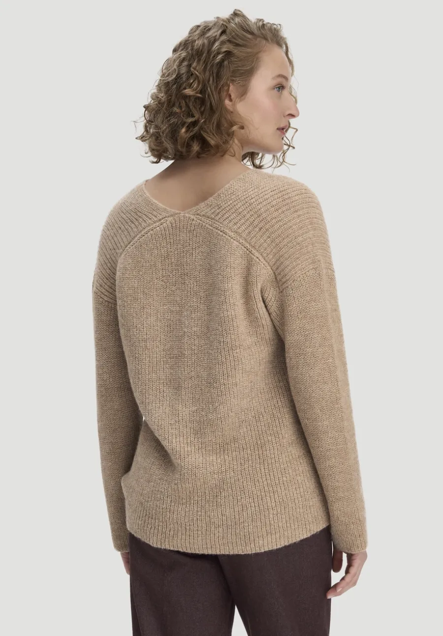 Strick Pullover Relaxed aus reinem Alpaka von hessnatur
