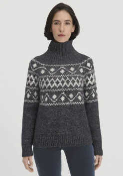 Strick Pullover Relaxed aus Alpaka mit Bio-Baumwolle von hessnatur