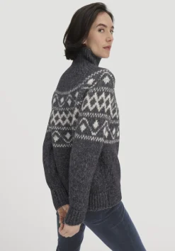 Strick Pullover Relaxed aus Alpaka mit Bio-Baumwolle von hessnatur