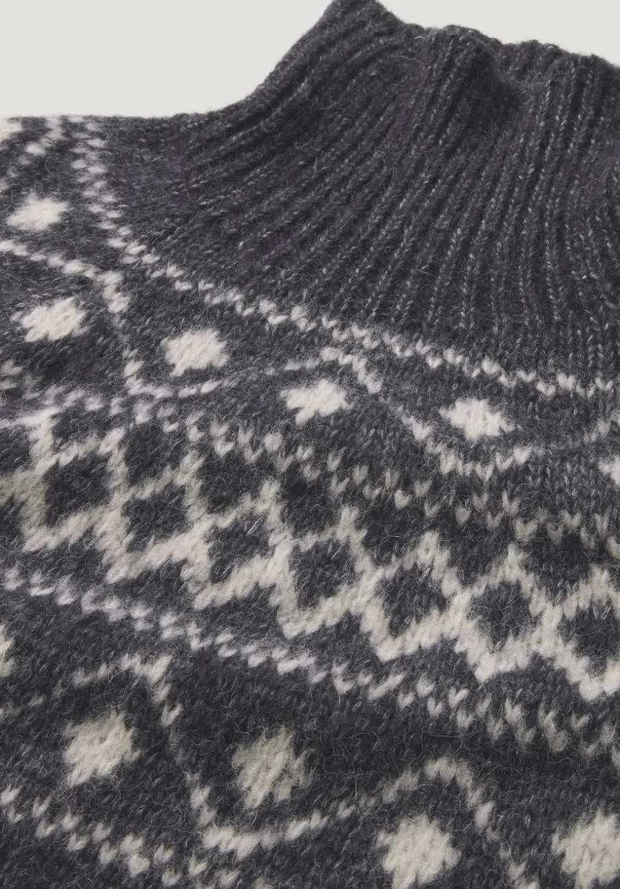 Strick Pullover Relaxed aus Alpaka mit Bio-Baumwolle von hessnatur