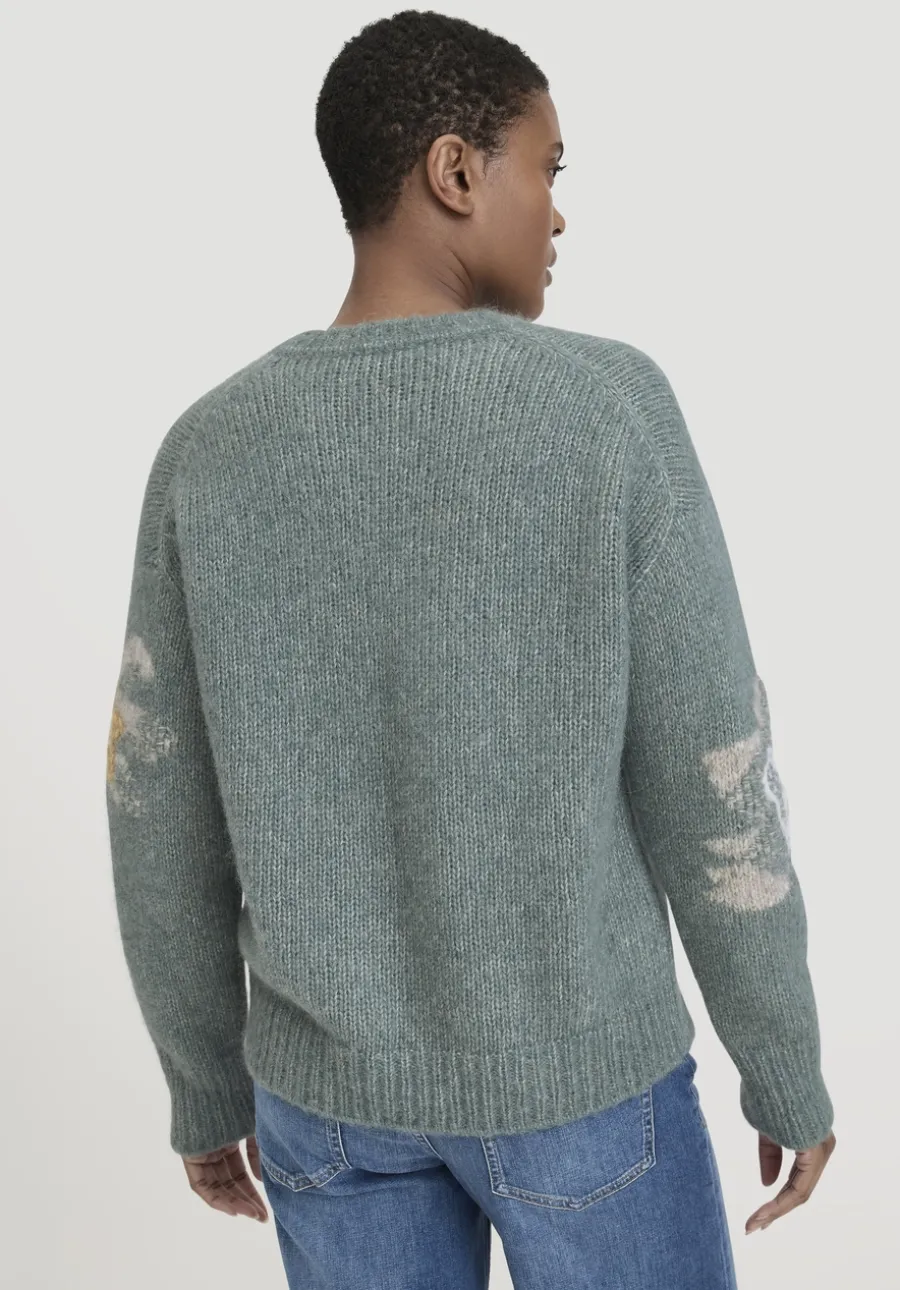 Strick Pullover Relaxed aus Alpaka mit Baumwolle von hessnatur