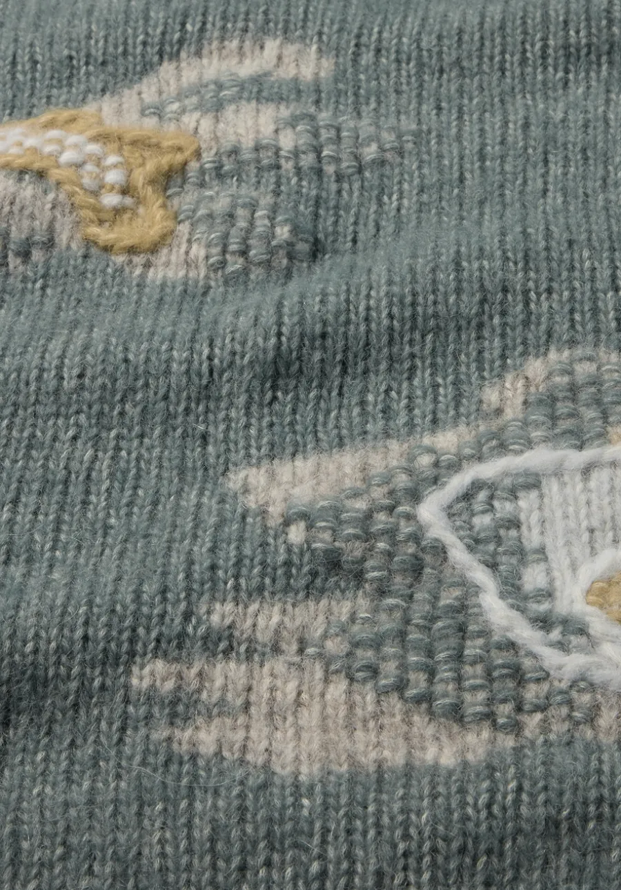 Strick Pullover Relaxed aus Alpaka mit Baumwolle von hessnatur