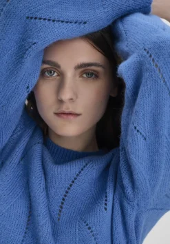 Strick Pullover Relaxed aus reinem Alpaka von hessnatur