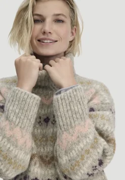 Strick Pullover Relaxed aus Alpaka mit Bio-Baumwolle von hessnatur
