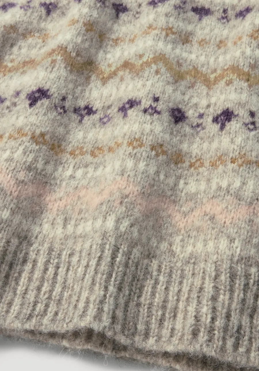 Strick Pullover Relaxed aus Alpaka mit Bio-Baumwolle von hessnatur