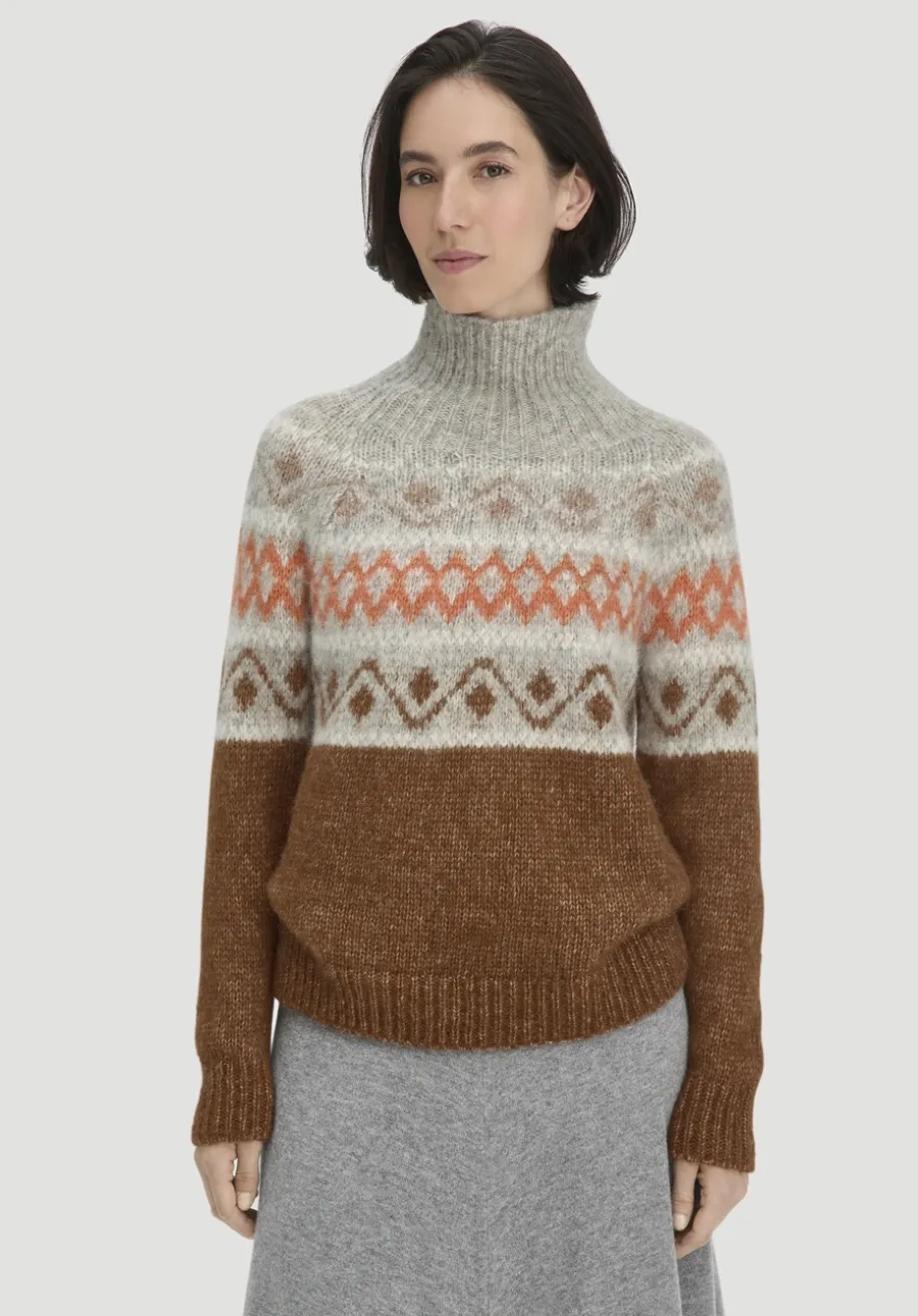 Strick Pullover Relaxed aus Alpaka mit Bio-Baumwolle von hessnatur