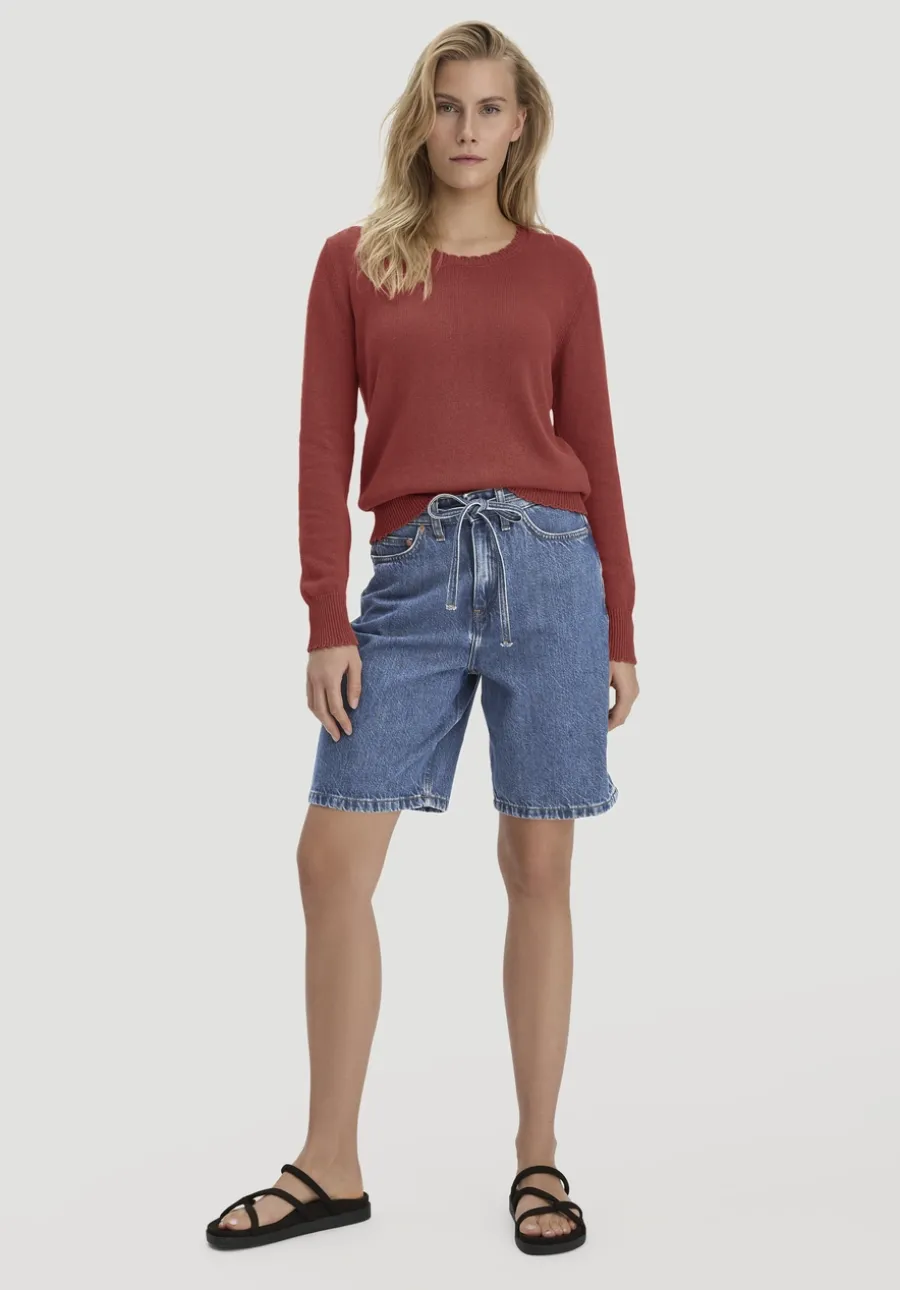 Strick Pullover Relaxed aus Leinen mit Bio-Baumwolle und LENZING™ ECOVERO von hessnatur