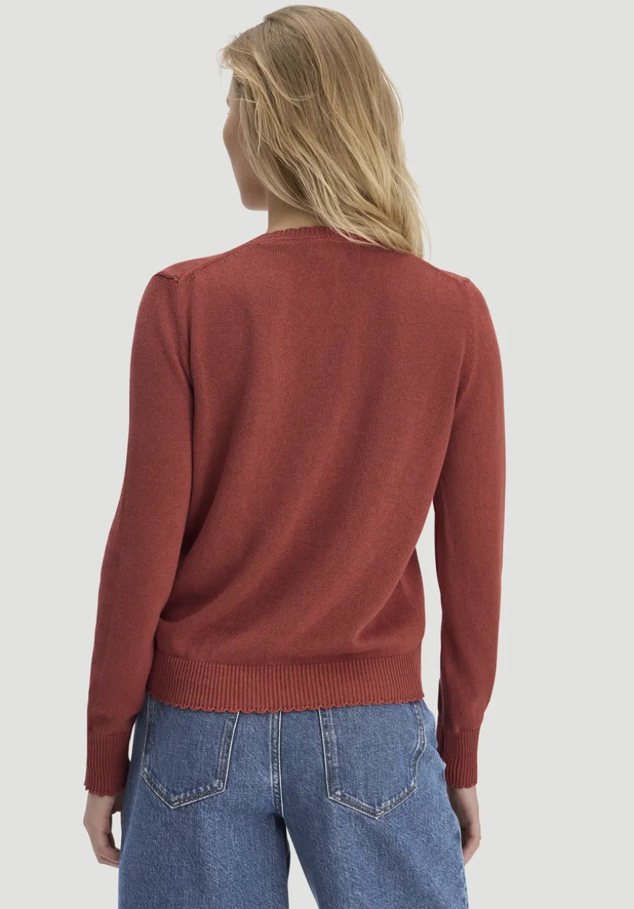 Strick Pullover Relaxed aus Leinen mit Bio-Baumwolle und LENZING™ ECOVERO von hessnatur