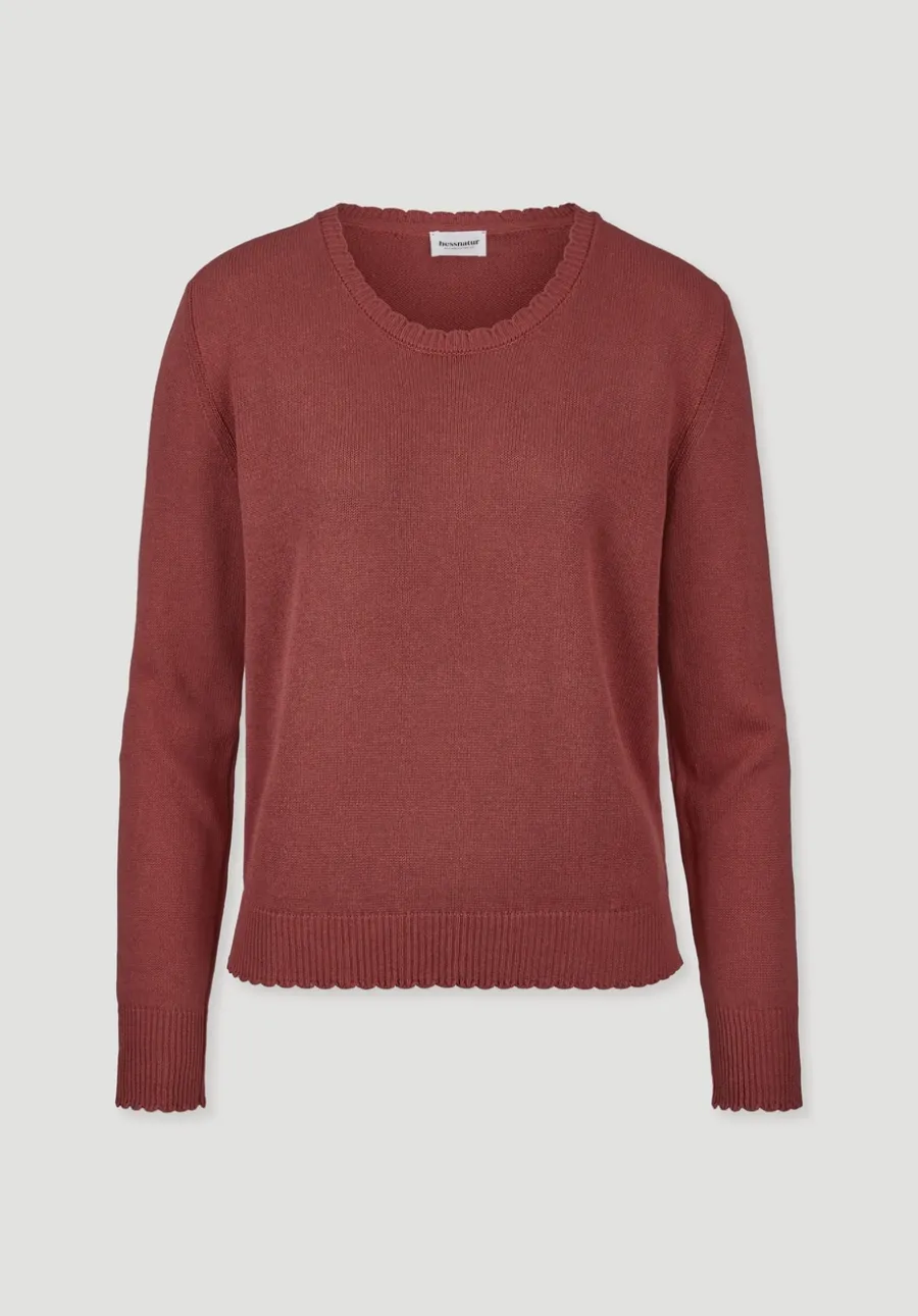Strick Pullover Relaxed aus Leinen mit Bio-Baumwolle und LENZING™ ECOVERO von hessnatur