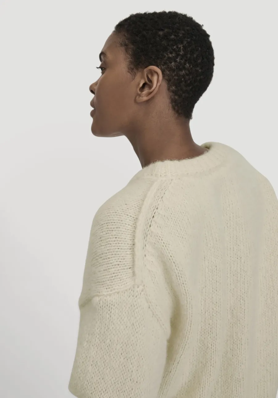 Strick Pullover Relaxed aus Alpaka mit Bio-Baumwolle von hessnatur