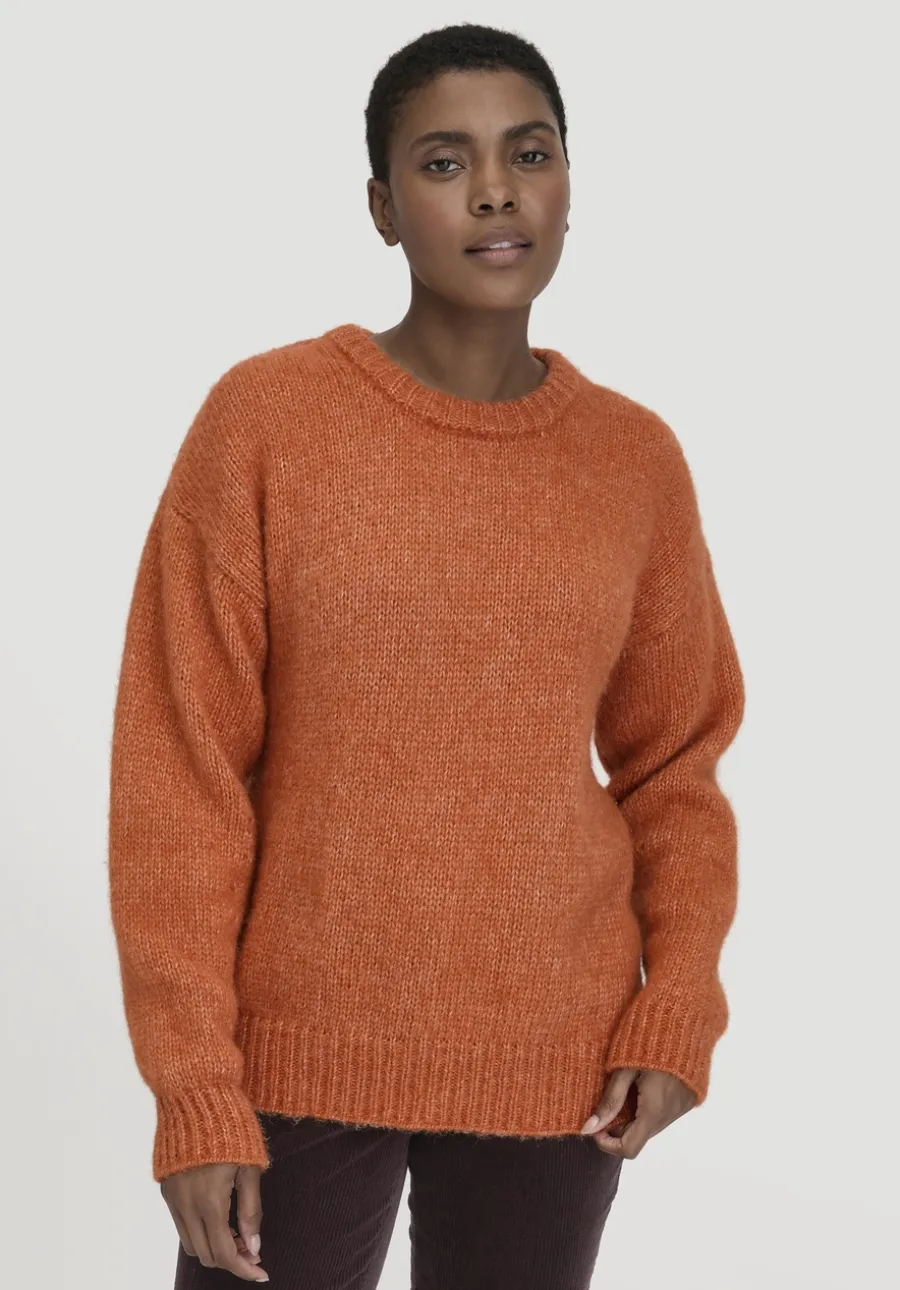Strick Pullover Relaxed aus Alpaka mit Bio-Baumwolle von hessnatur