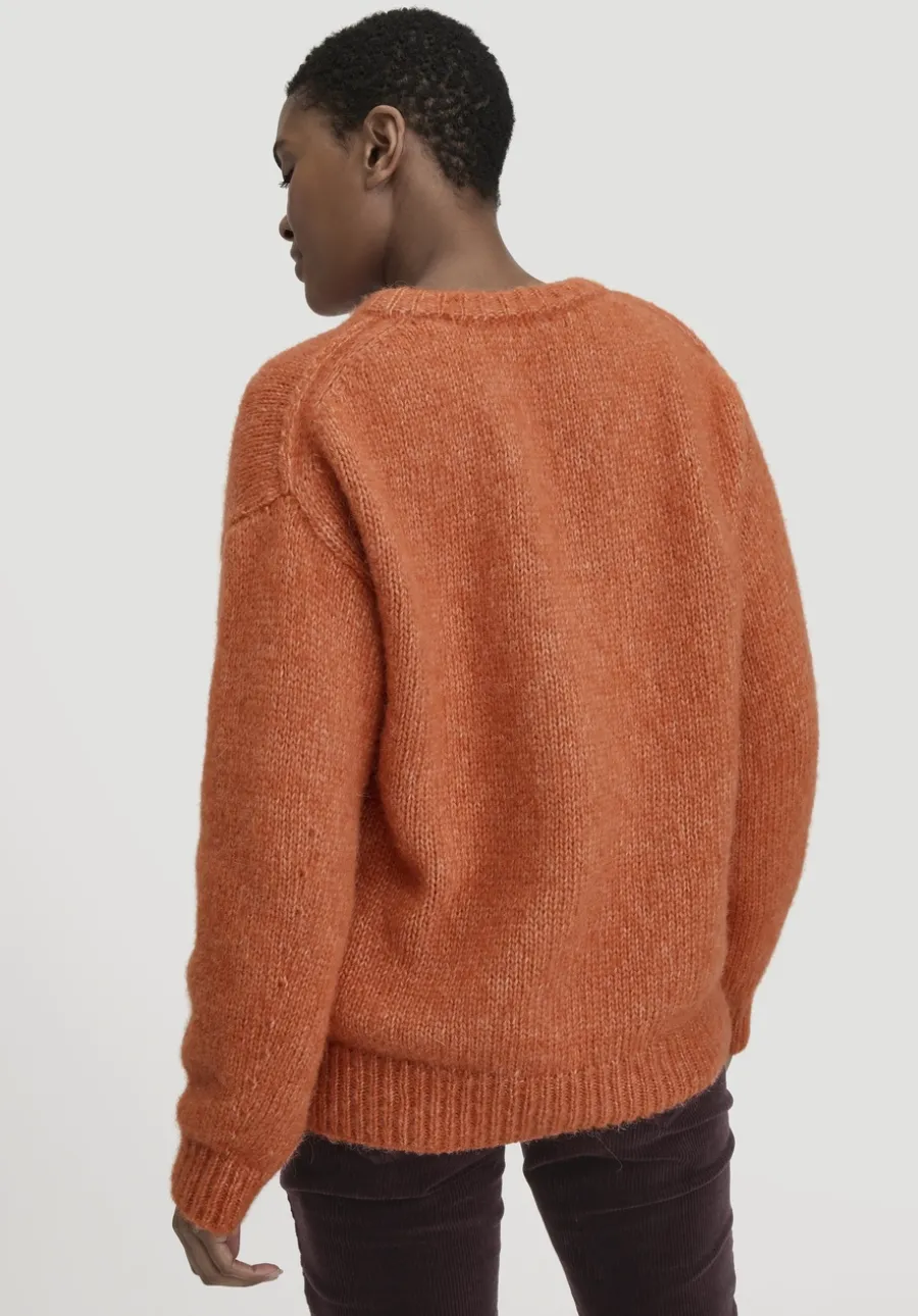 Strick Pullover Relaxed aus Alpaka mit Bio-Baumwolle von hessnatur