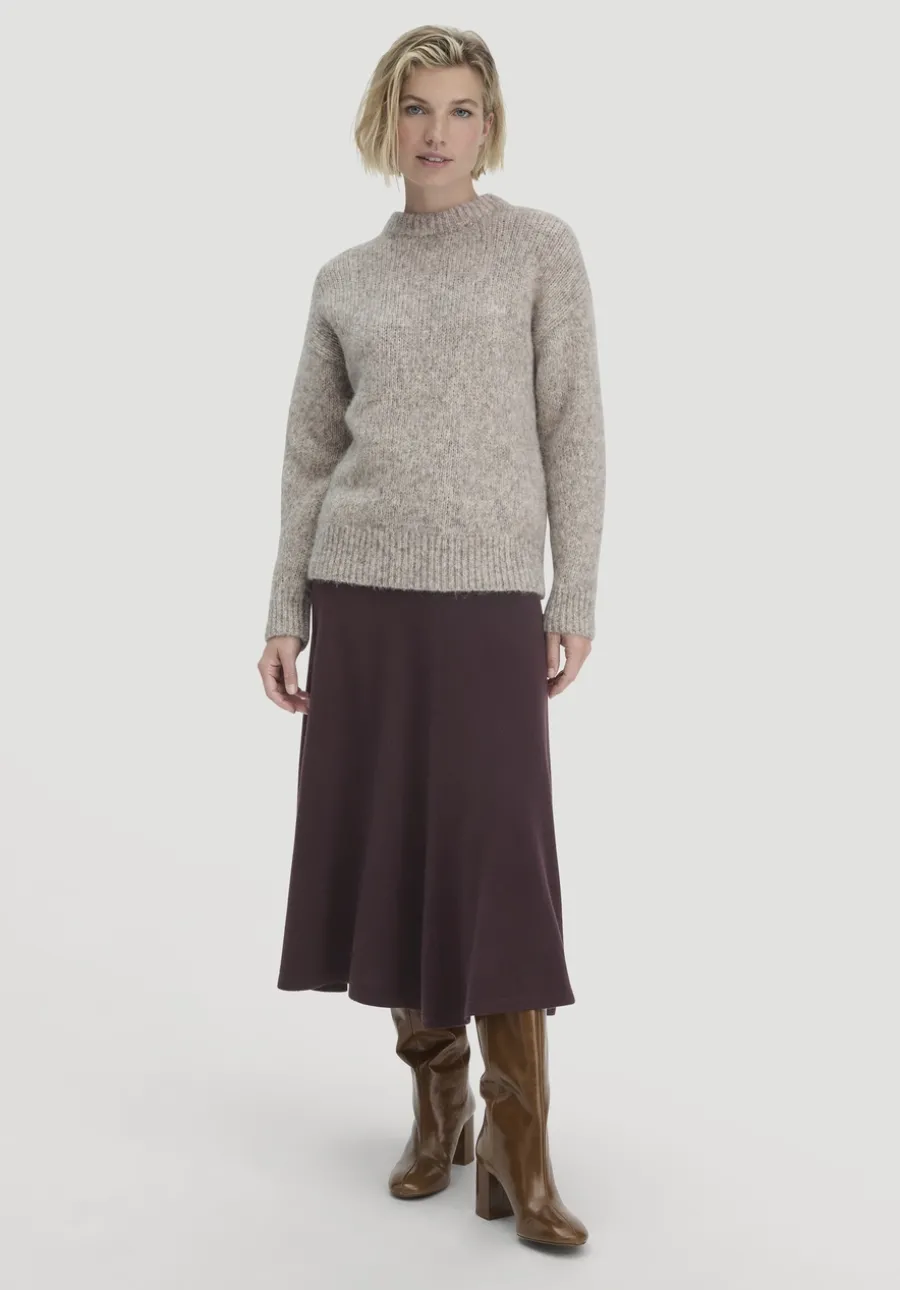 Strick Pullover Relaxed aus Alpaka mit Bio-Baumwolle von hessnatur