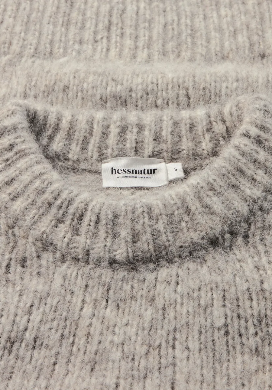 Strick Pullover Relaxed aus Alpaka mit Bio-Baumwolle von hessnatur