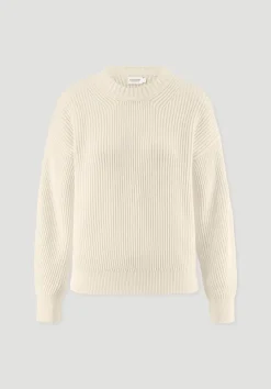 Strick Pullover Relaxed aus reiner Bio-Baumwolle von hessnatur