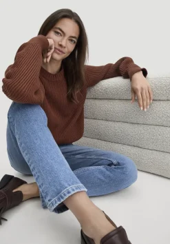 Strick Pullover Relaxed aus reiner Bio-Baumwolle von hessnatur
