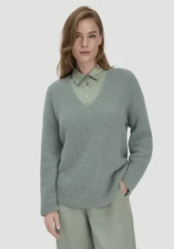 Strick Pullover Relaxed aus reinem Alpaka von hessnatur