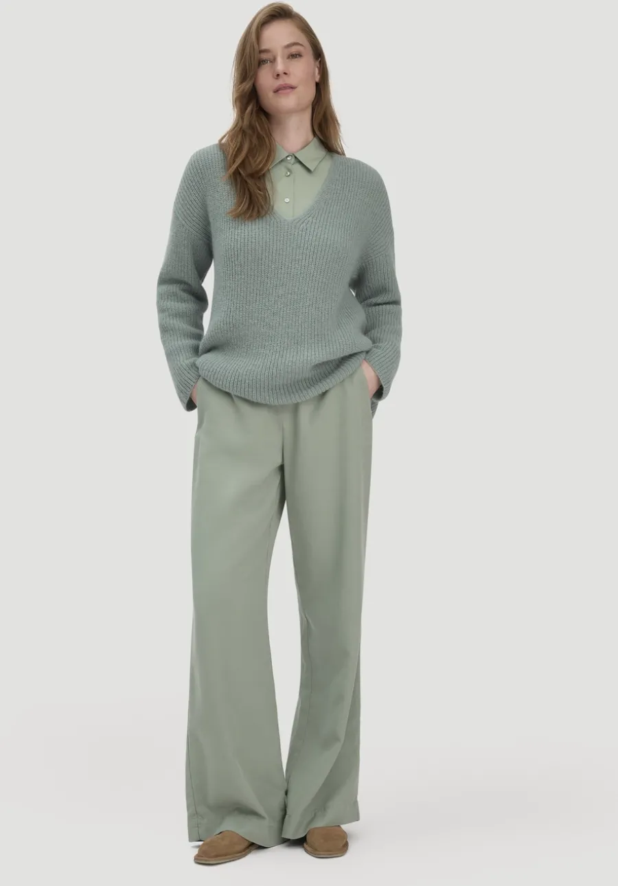 Strick Pullover Relaxed aus reinem Alpaka von hessnatur