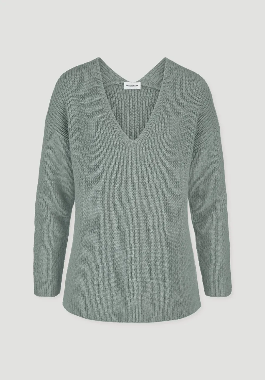 Strick Pullover Relaxed aus reinem Alpaka von hessnatur