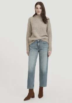 Strick Pullover Relaxed aus Alpaka mit Bio-Baumwolle von hessnatur