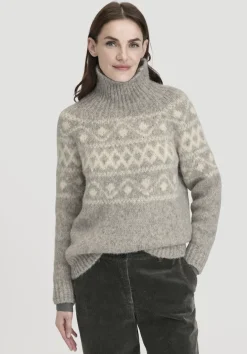 Strick Pullover Relaxed aus Alpaka mit Bio-Baumwolle von hessnatur