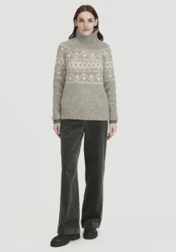Strick Pullover Relaxed aus Alpaka mit Bio-Baumwolle von hessnatur