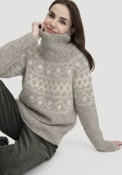Strick Pullover Relaxed aus Alpaka mit Bio-Baumwolle von hessnatur