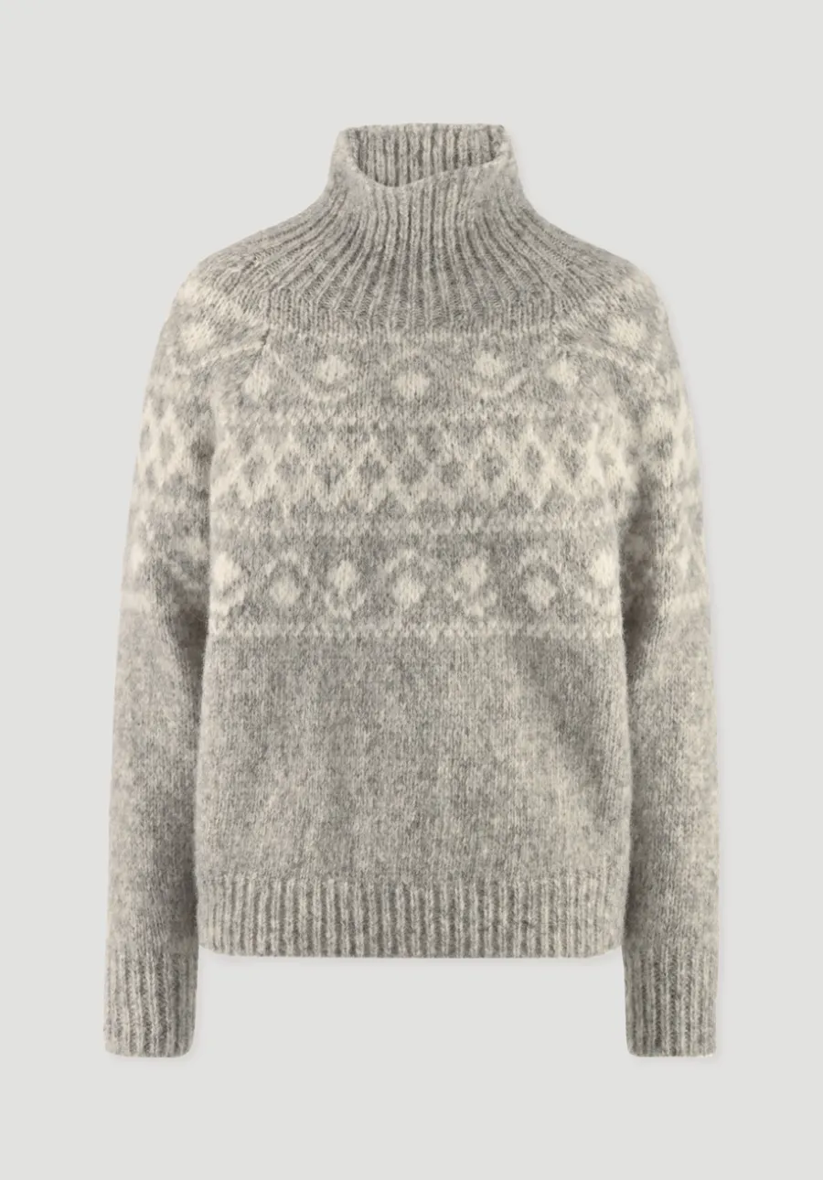 Strick Pullover Relaxed aus Alpaka mit Bio-Baumwolle von hessnatur