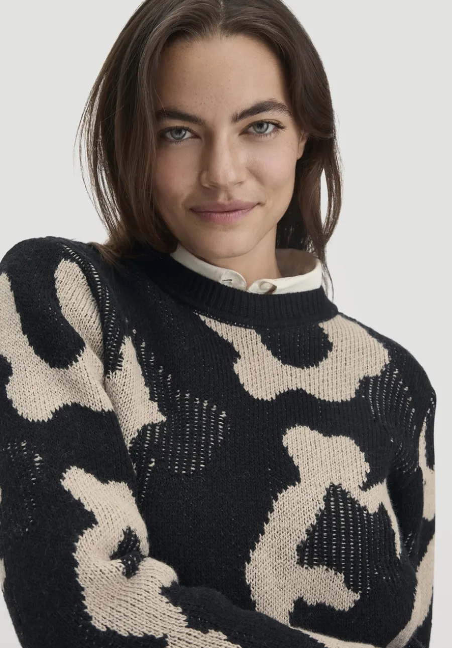 Strick Pullover Relaxed aus Bio-Baumwolle und Bio-Schurwolle von hessnatur
