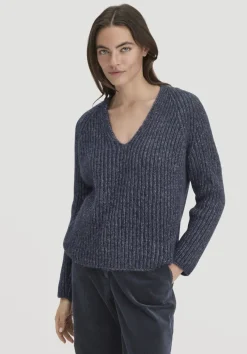Strick Pullover Relaxed aus Alpaka mit Bio-Baumwolle von hessnatur