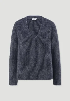 Strick Pullover Relaxed aus Alpaka mit Bio-Baumwolle von hessnatur