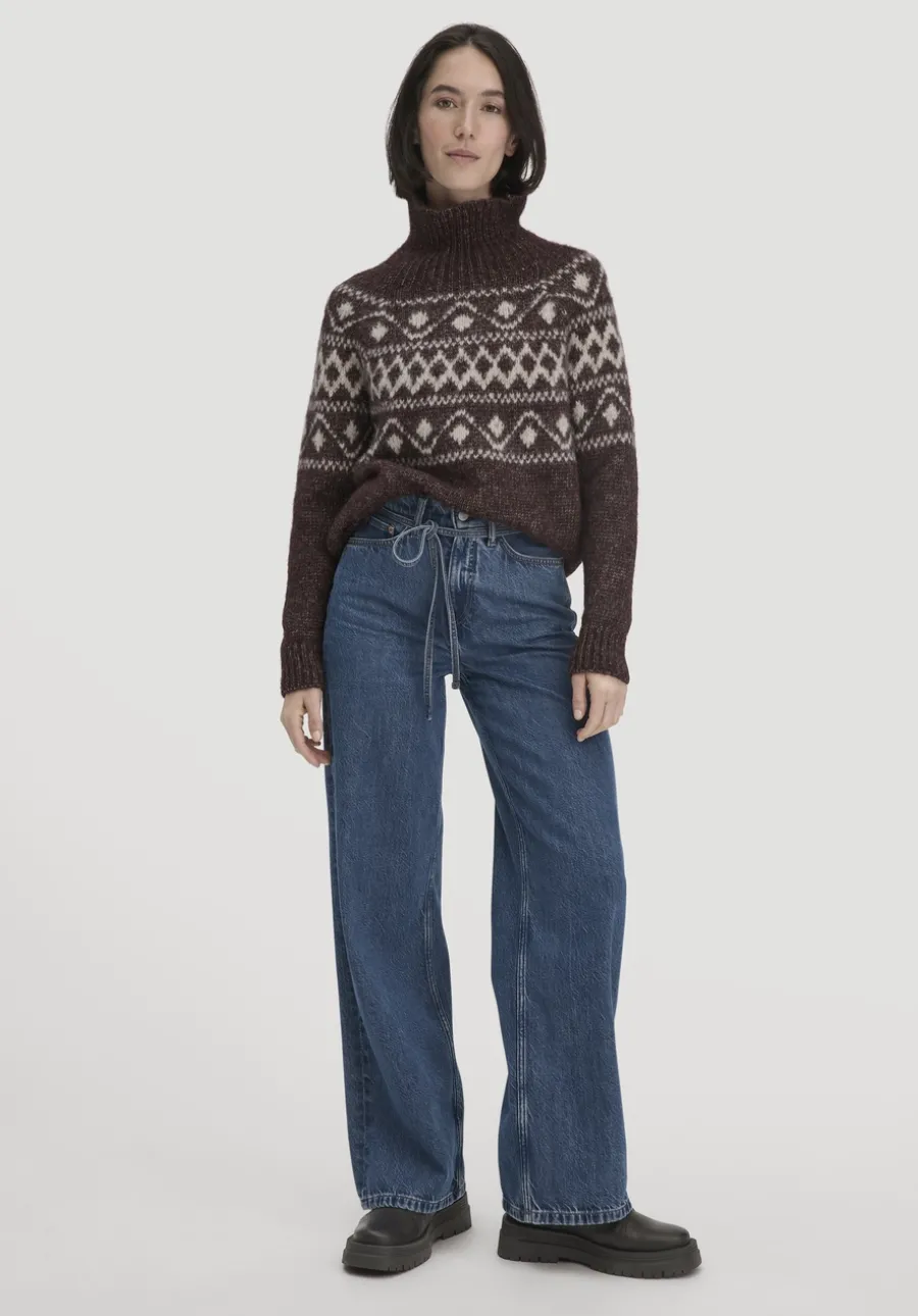 Strick Pullover Relaxed aus Alpaka mit Bio-Baumwolle von hessnatur