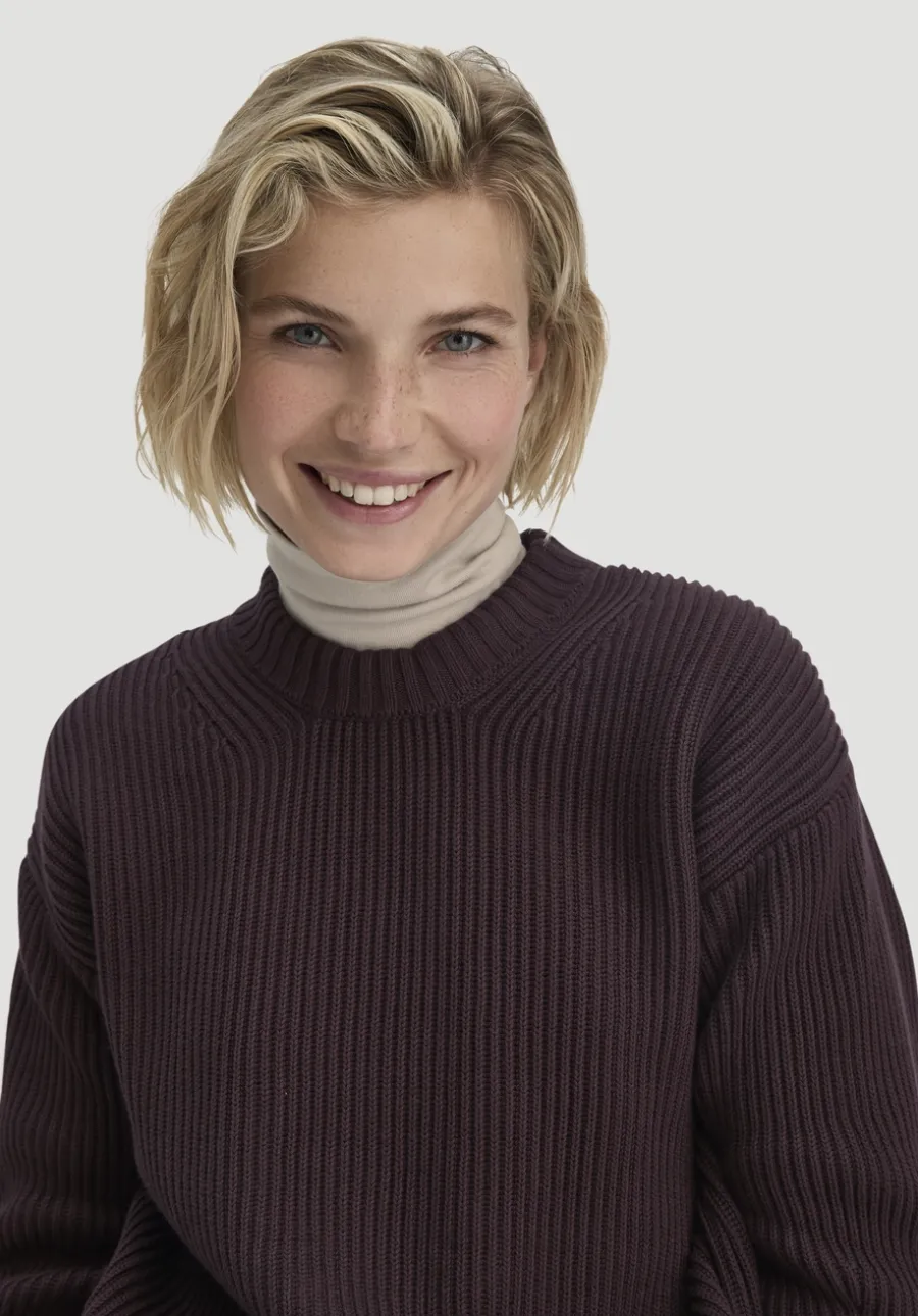 Strick Pullover Relaxed aus reiner Bio-Baumwolle von hessnatur