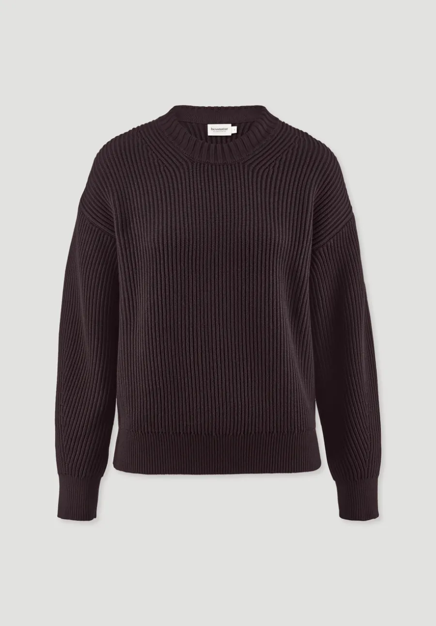 Strick Pullover Relaxed aus reiner Bio-Baumwolle von hessnatur