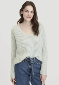 Strick Pullover Relaxed aus Alpaka mit Bio-Baumwolle von hessnatur