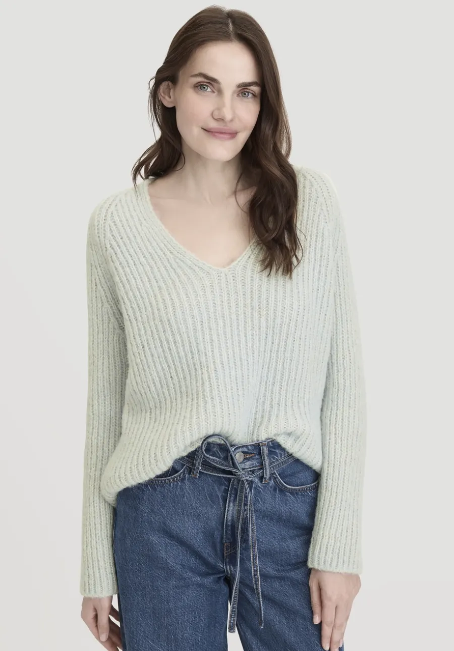 Strick Pullover Relaxed aus Alpaka mit Bio-Baumwolle von hessnatur