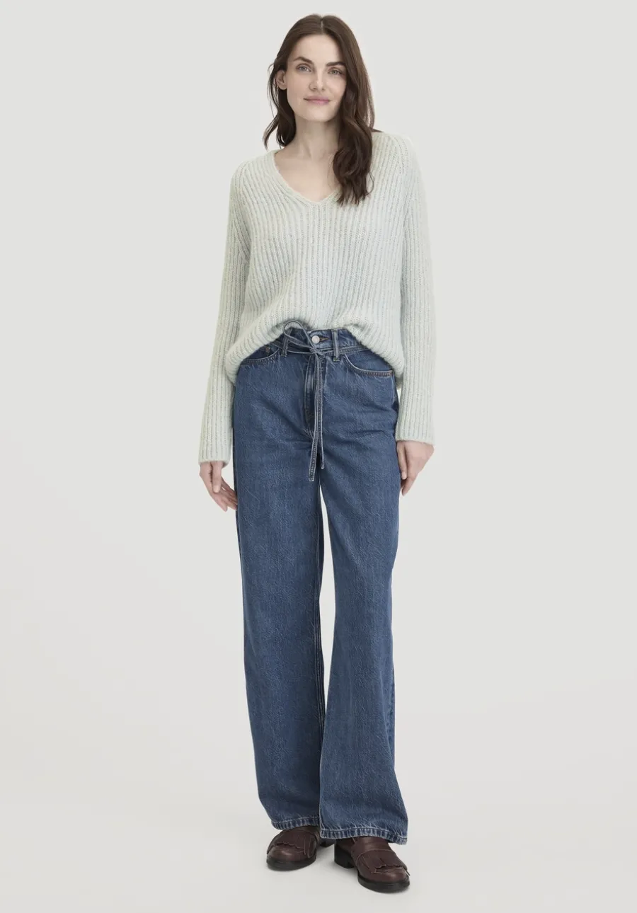 Strick Pullover Relaxed aus Alpaka mit Bio-Baumwolle von hessnatur
