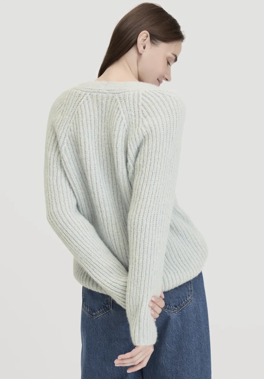Strick Pullover Relaxed aus Alpaka mit Bio-Baumwolle von hessnatur