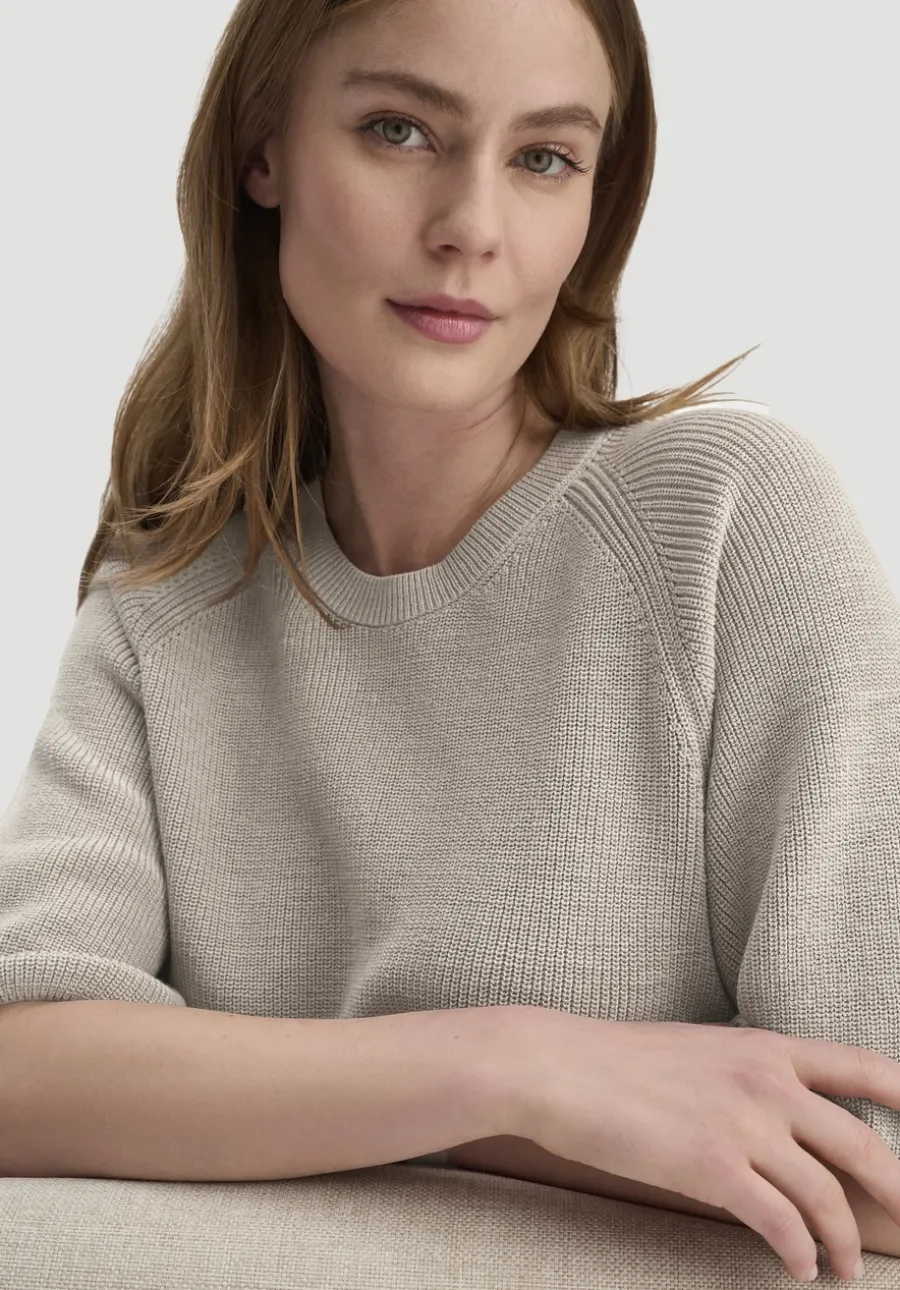 Strick Pullover Relaxed aus reiner Bio-Baumwolle von hessnatur