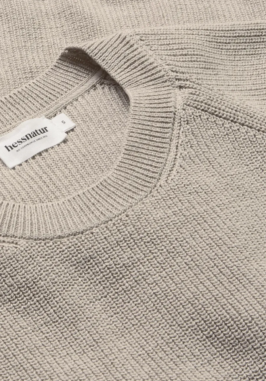 Strick Pullover Relaxed aus reiner Bio-Baumwolle von hessnatur