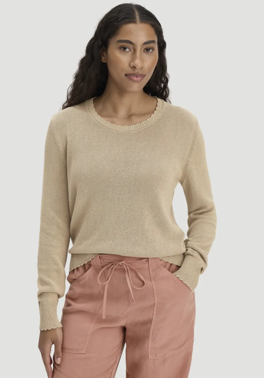 Strick Pullover Relaxed aus Leinen mit Bio-Baumwolle und LENZING™ ECOVERO von hessnatur